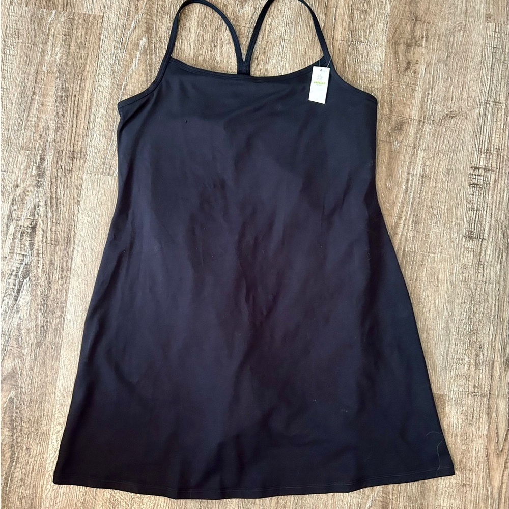Aerie Black Athletic Dress